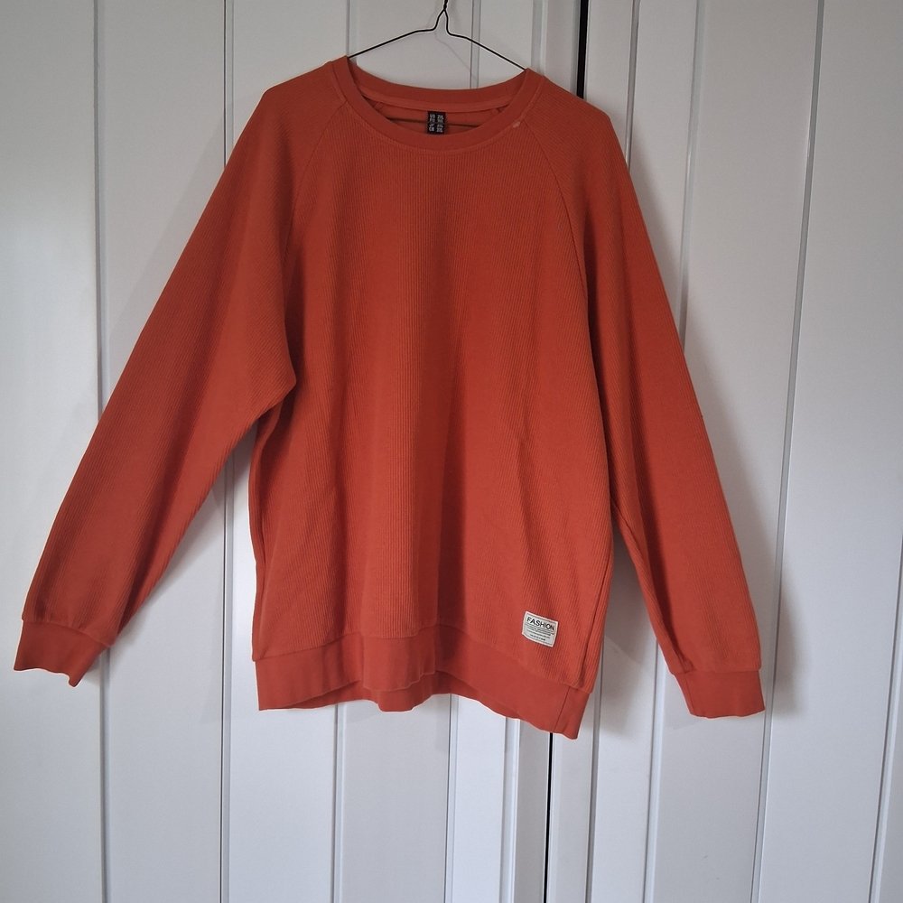 Men's Orange Sweater